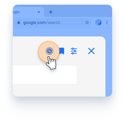 View search history